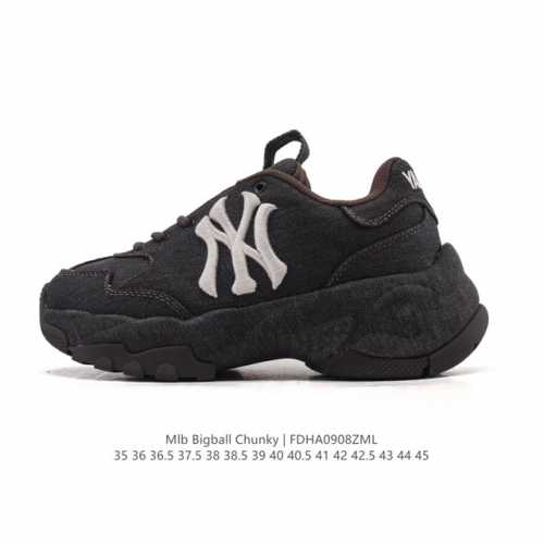 Corporate-level MLB Bigball Chunky New York Yankees thick-soled height-enhancin