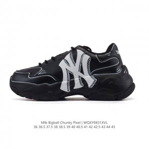 Corporate-level MLB Bigball Chunky New York Yankees thick-soled height-enhancin