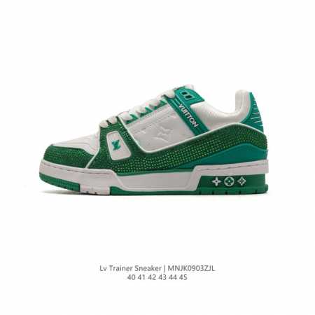 louis Vuitton Lv zp 3D logo lv X Trainer Sneaker Low 40-45 Mnjk0903Zjl - Click Image to Close