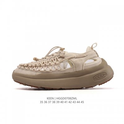 New company-level Keen braided caterpillar thick sole heightened comfortable wea