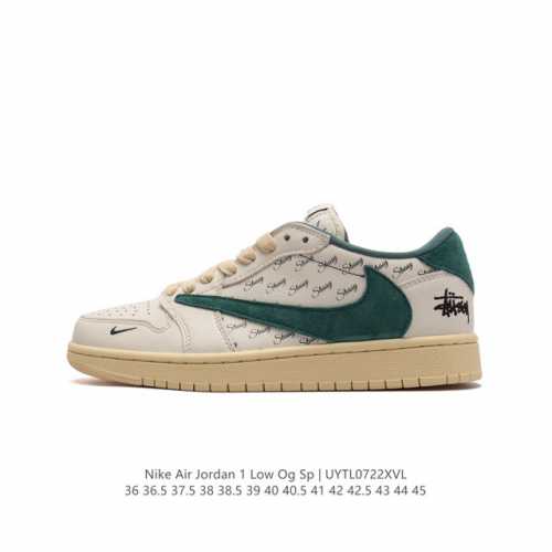 Nike Air Jordan 1 Low Og Sp Military Blue Aj1 1 Aj1 1 Aj1 1 Ts Swoosh Dm7866 36