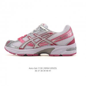 Asics New Couple Walking Cushioning Retro Shoes Gel-1130 Women's Fashionable Bre