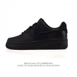 Nike Air Force 1 '07 Low Air Force One white cushioned sneakers, a versatile, l