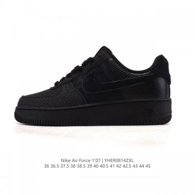 Nike Air Force 1 '07 Low Air Force One white cushioned sneakers, a versatile, l