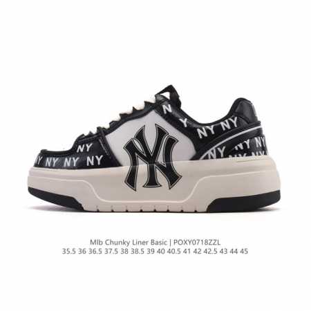 Mlb Chunky Liner Mid, a popular senior shoe, is a lightweight, thick-soled, vers - Click Image to Close