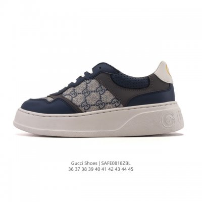 A versatile, casual, and athletic sneaker from Gucci. A celebrity favorite on X