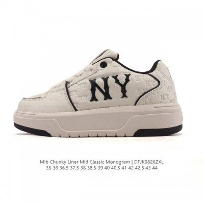 Mlb Chunky Liner Mid, a popular item from the senior shoe series, features light