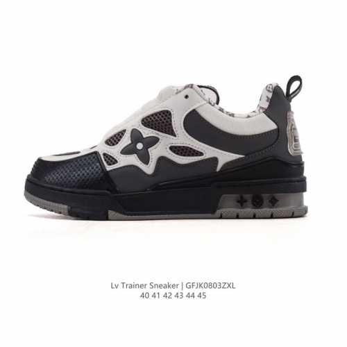 LV Skate Sneaker, Louis Vuitton's new 2025 sneaker, debuted at the Spring/Summer