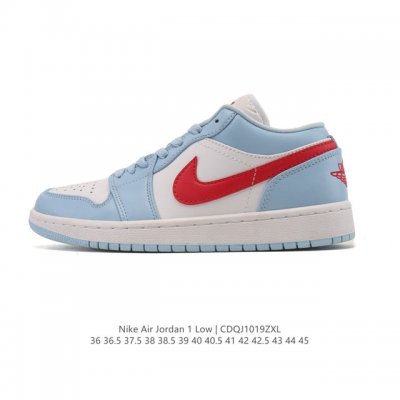 Nike Air Jordan 1 Low AJ1, a low-top retro-style casual basketball shoe. Inspire