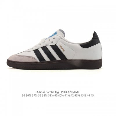 Adidas Originals Samba Og Shoes, classic white sneakers, T-toe shoes for men and