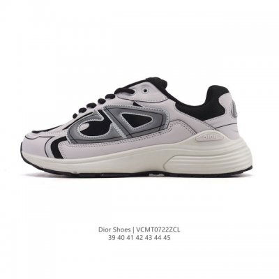 Dior men's D-Connect neoprene sneakers, thick-soled, height-enhancing dad shoes,