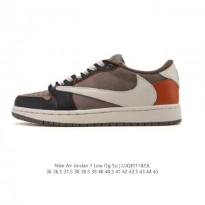 Company-grade Nike Air Jordan 1 Low Og Sp Military Blue AJ1 (Reverse Swoosh) 20