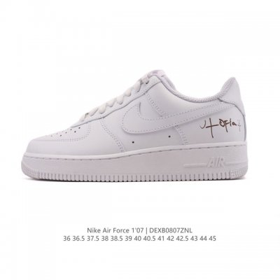 New Af1 Nike Air Force 1 '07 Low, a versatile sneaker with a thick, cushioned s