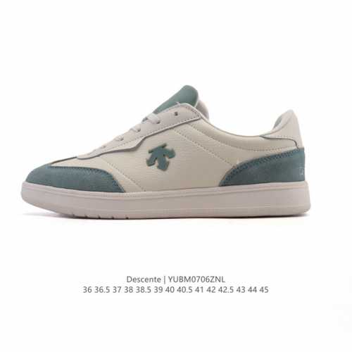 Company-level Descente lightweight leather shoes German training shoes fashion