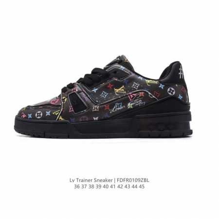 louis Vuitton Lv zp 3D logo lv X Trainer Sneaker Low 36-45 Fdfr0109Zbl - Click Image to Close