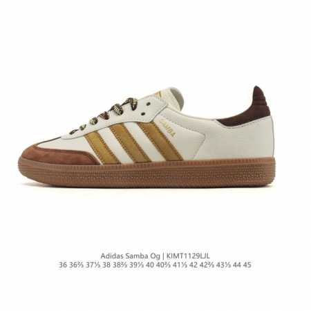 Adidas Originals Samba Og Shoes - Classic white sneakers, T-toe shoes for men a - Click Image to Close
