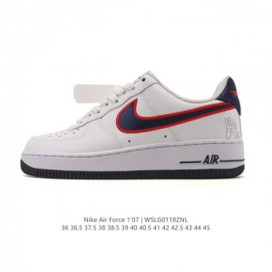 Company-grade Nike Air Force 1 '07 Low, 2026 new style, thick-soled, height-inc