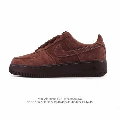 Nike Air Force 1 '07 Low, a versatile, low-top, thick-soled, height-enhancing c