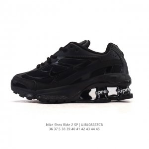 New Nike Shox Ride 2 Fabric Anti-slip Wear-Resistant Retro Running Shoes Air Cu