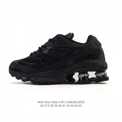 New Nike Shox Ride 2 Fabric Anti-slip Wear-Resistant Retro Running Shoes Air Cu