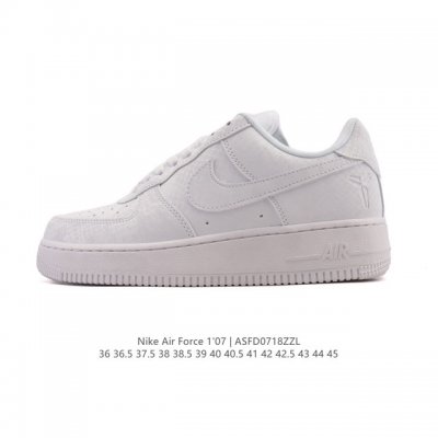 Nike Air Force 1 '07 Low, a cushioned white sneaker from 2025, the Year of the S