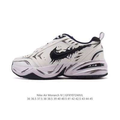 Corporate Nike Air Monarch IV men's and women's training shoes, thick-soled dad