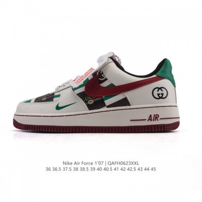 Company-level Af1 Nike Air Force 1 '07 Low Air Force One white shoes with thick