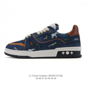Company-grade Louis Vuitton Trainer Sneaker Low, a stylish and trendy platform s