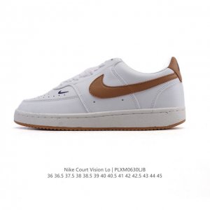 Nike Court Vision Low Campus Style Retro Basketball Shoes for Men and Women. Co