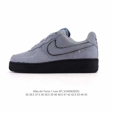 Nike Air Force 1 '07 Low Air Force One white shoes with air cushion, low-top ve - Click Image to Close