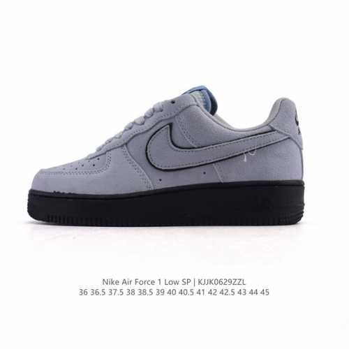 Nike Air Force 1 '07 Low Air Force One white shoes with air cushion, low-top ve