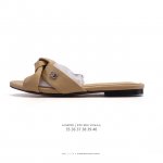 Chanel slippers! Women's leather sandals and flip flops are luxurious and elega