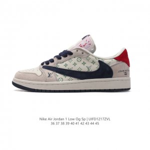 Nike Air Jordan 1 Low Og Sp Military Blue Aj1 1 Aj1 1 Aj1 1 Ts Swoosh Lx1988 36