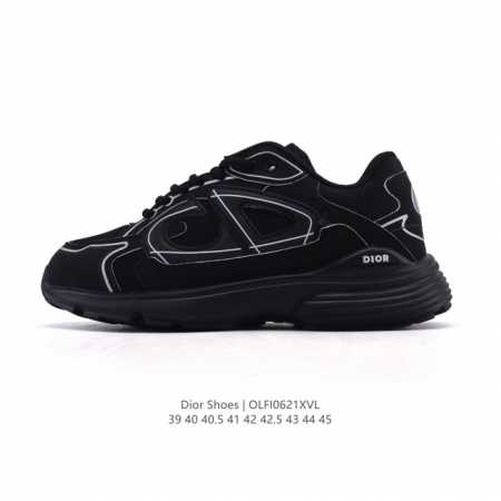 Corporate Dior Men's Shoes D-Connect Neoprene Sneakers Thick-soled Heightening D - Click Image to Close
