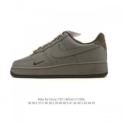 Company Grade Nike Air Force 1 '07 Low, Air Force 1 with Air Cushion, White Low