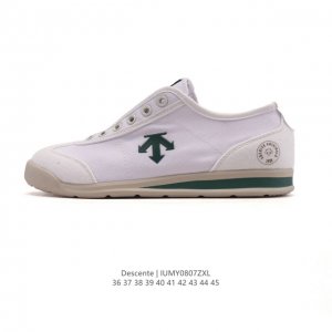 Descente's unisex canvas shoes, low-top sports sneakers, are a summer hit that c