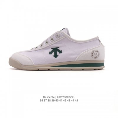 Descente's unisex canvas shoes, low-top sports sneakers, are a summer hit that c