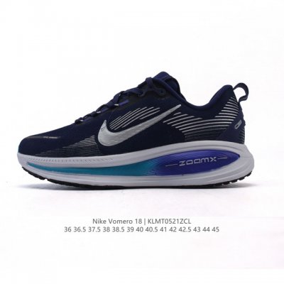 Nike Vomero 18 Thick-Soled Heightened Daddy Sports Running Shoes The New Vomero