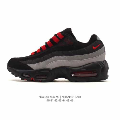Company Grade Nike Air Max 95 Trendy and Versatile Air-Cushioned Running Shoes,