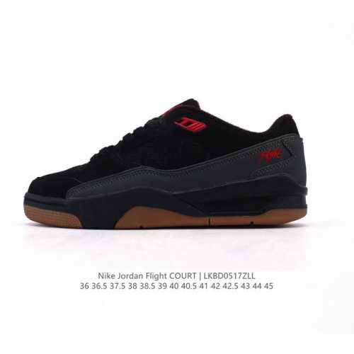 Nike Jordan Flight Court Fashionable, Casual, Non-Slip And Wear-Resistant Low-To