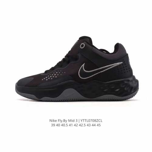 New Nike Fly By Mid 3 Simple and versatile shock-absorbing, non-slip, wear-resi