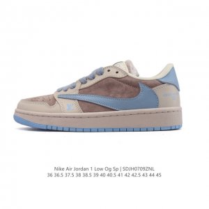Company-level genuine Nike Air Jordan 1 Low Og Sp Military Blue Aj1 Joe 1 rever
