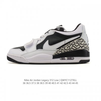 Company-grade Nike Air Jordan Legacy 312 Low-top Sneakers. The Air Jordan 312 is