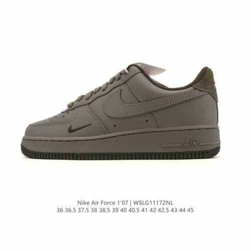 Company Grade Nike Air Force 1 '07 Low, Air Force 1 with Air Cushion, White Low