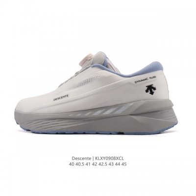 New company-grade Descente Cron Racer casual shoes, designed for men. The Desce