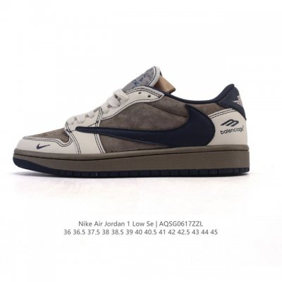 Nike Air Jordan 1 Low Og Sp Military Blue Aj1 Joe 1 reverse hook 2025 new year o