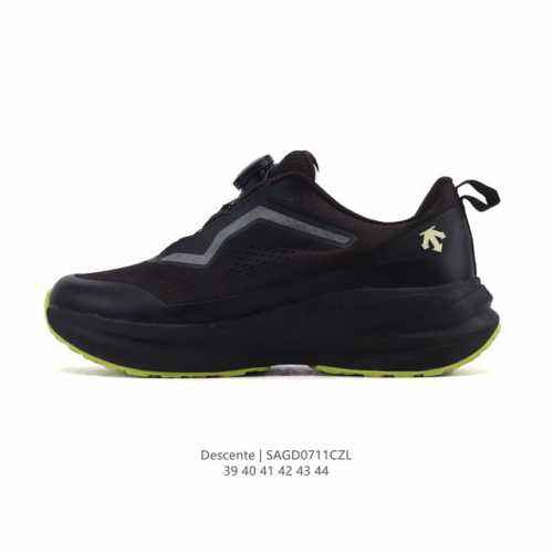 Company-level Descente men's Chron retro fabric sports casual shoes, comfortabl