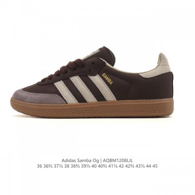 Adidas Originals Samba Og Shoes, classic white sneakers, T-toe shoes for men and