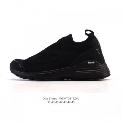 Dior men's shoes D-Connect neoprene sneakers thick sole heightening dad shoes fo