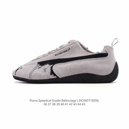 The Balenciaga x Puma Ultrasoft Speedcat, a new, corporate-level Puma collaborat